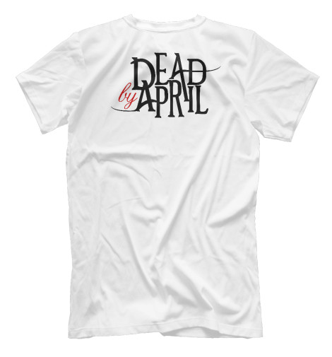Футболки Print Bar, Молочно-белый, Dead by April