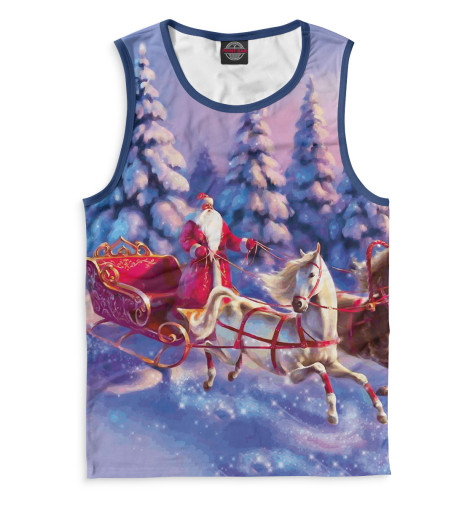 

Майки Print Bar, Белый, Новый Год