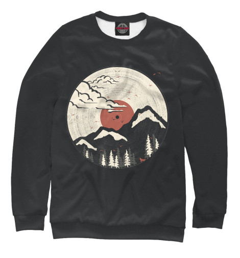 

Свитшоты Print Bar, Белый, Nature Music