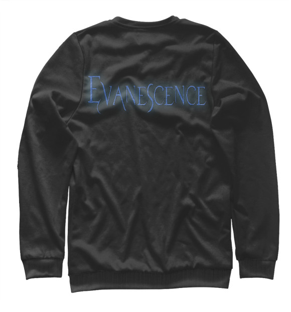 Женский свитшот с изображением Evanescence цвета Белый