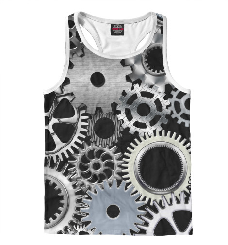 

Майки борцовки Print Bar, Белый, Механика