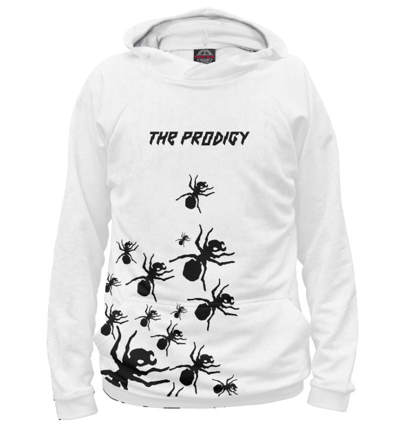 Женское худи с изображением Prodigy цвета Белый