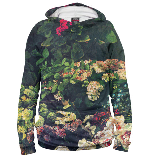 

Худи Print Bar, Белый, Цветы