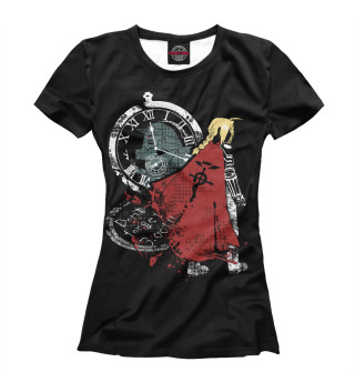 Футболка для девочек Fullmetal alchemist