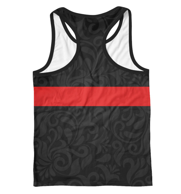 Мужская майка-борцовка с изображением Олька всегда права цвета Белый