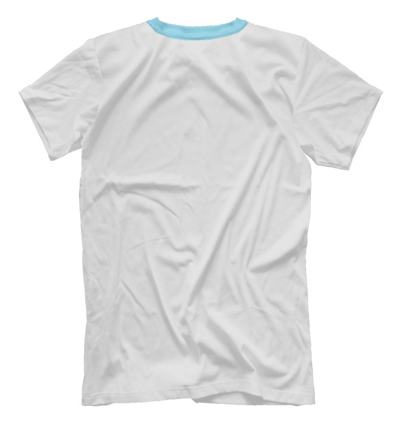 Мужская футболка с изображением Горный орел цвета Белый