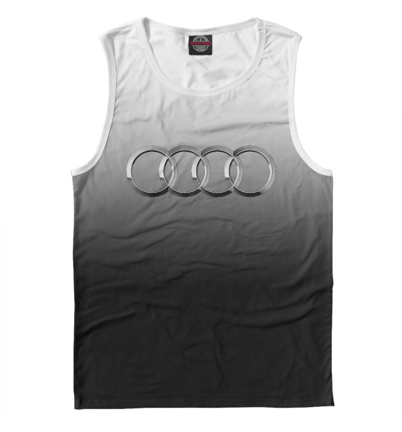 Майка для мальчика с изображением Audi цвета Белый