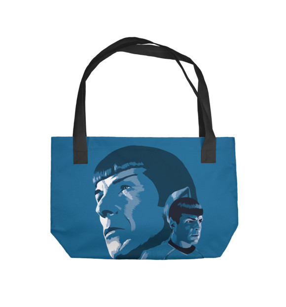 Пляжная сумка с изображением Star Trek цвета 