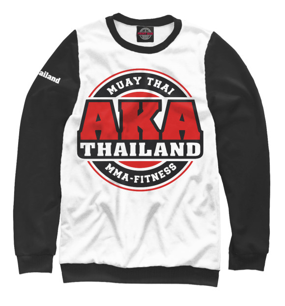 Свитшот для девочек с изображением AKA Thailand цвета Белый