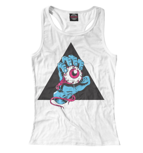 

Майки борцовки Print Bar, Белый, Глаз в руке