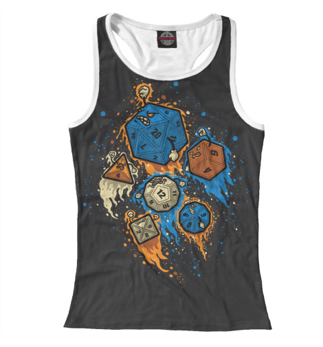 

Майки борцовки Print Bar, Белый, DnD-1