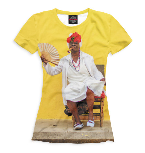 

Футболки Print Bar, Белый, Кубинка