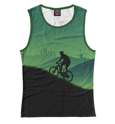 

Майки Print Bar, Белый, Велосипедист MTB