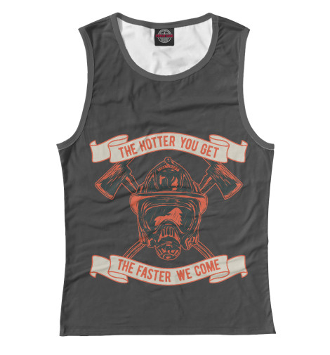 

Майки Print Bar, Белый, Пожарный