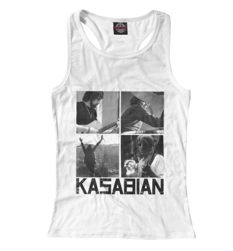 

Майки борцовки Print Bar, Белый, Kasabian