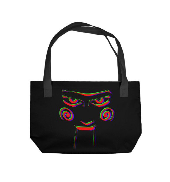 Пляжная сумка с изображением Пила цвета 