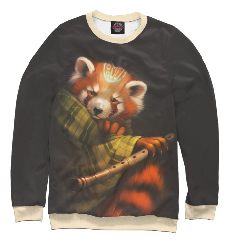 

Свитшоты Print Bar, Белый, Red panda