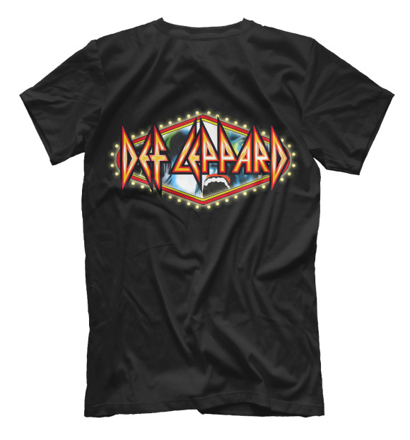 Футболка для мальчиков с изображением Def Leppard цвета Белый