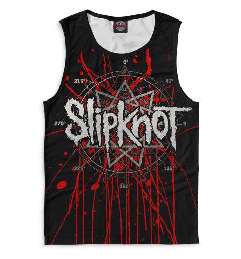 

Майки Print Bar, Чёрный, Slipknot