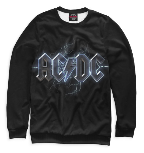 

Свитшоты Print Bar, Белый, AC/DC
