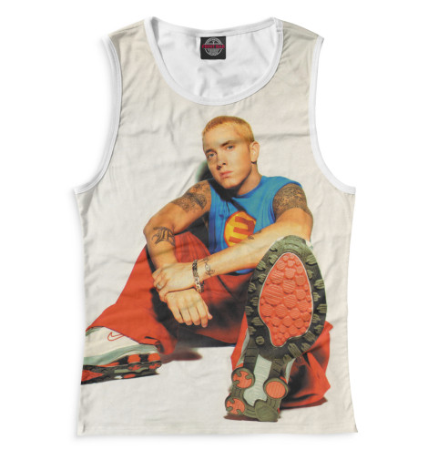 

Майки Print Bar, Белый, Eminem