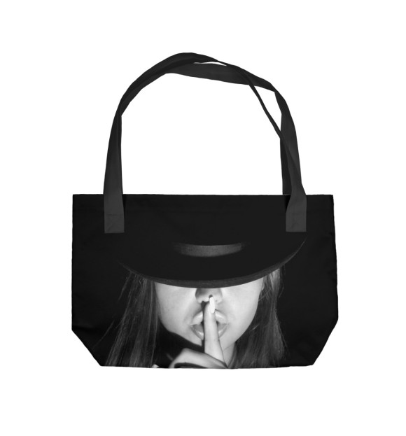 Пляжная сумка с изображением Секрет цвета 