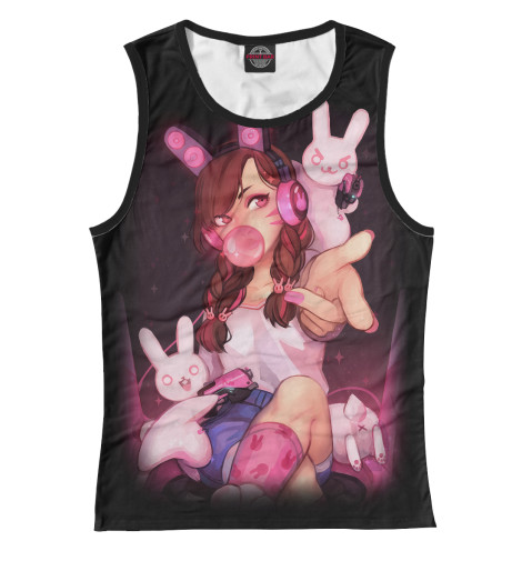 

Майки Print Bar, Белый, D.Va