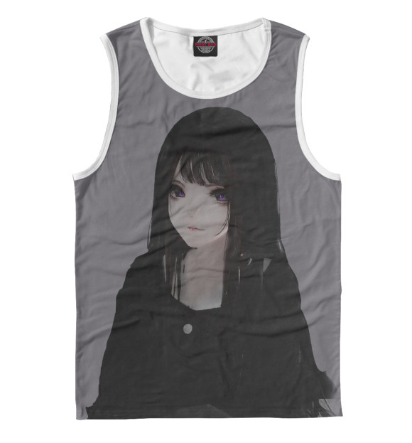 Мужская майка с изображением Миллиса цвета Белый