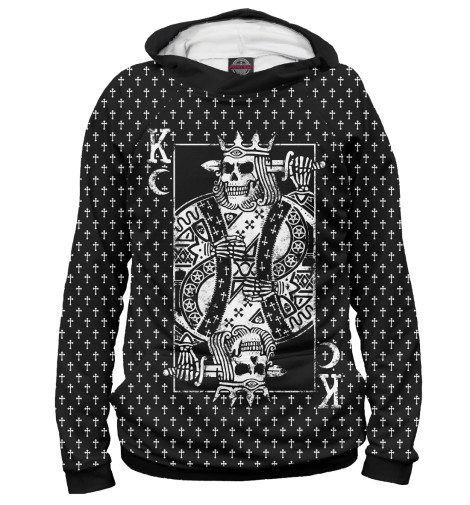 

Худи Print Bar, Белый, Король смерти