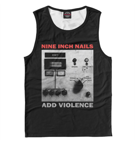 

Майки Print Bar, Белый, Nine Inch Nails