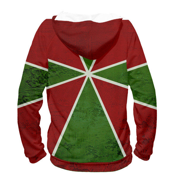 Мужское худи с изображением Пограничные Войска цвета Белый