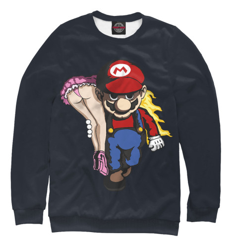 

Свитшоты Print Bar, Белый, Супер Марио