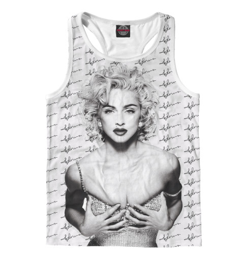 

Майки борцовки Print Bar, Белый, Madonna