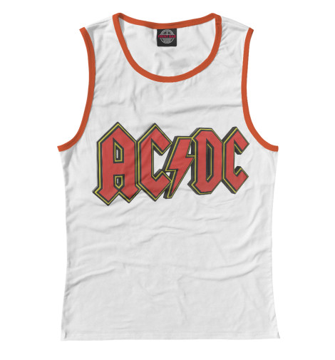 

Майки Print Bar, Белый, AC/DC