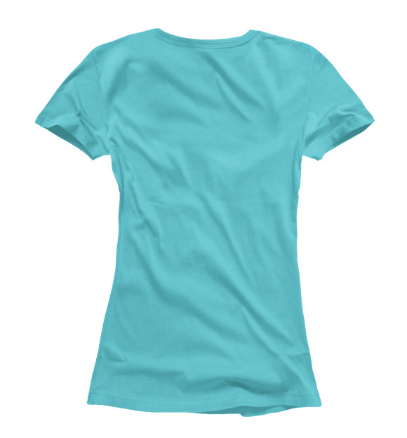 Женская футболка с изображением Десантник небобедим цвета Белый
