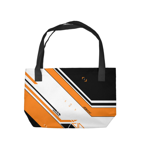 Пляжная сумка с изображением CS:GO / Asiimov цвета 