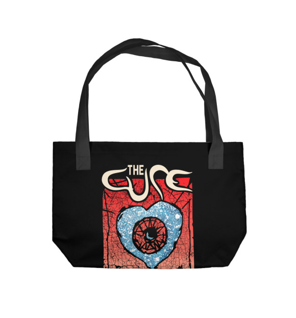 Пляжная сумка с изображением The Cure цвета 