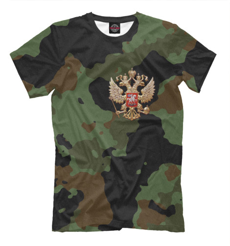 

Футболки Print Bar, Молочно-белый, Хаки и герб