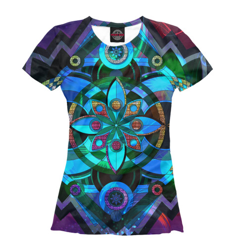 

Футболки Print Bar, Белый, Mandla V8 - 'Center of Infinity'