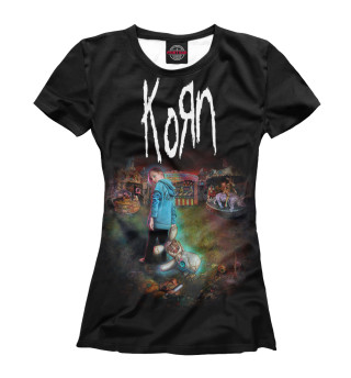Футболка для девочек korn