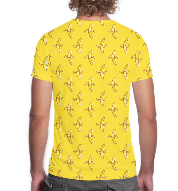 Мужская футболка с изображением Lana Banana цвета Белый