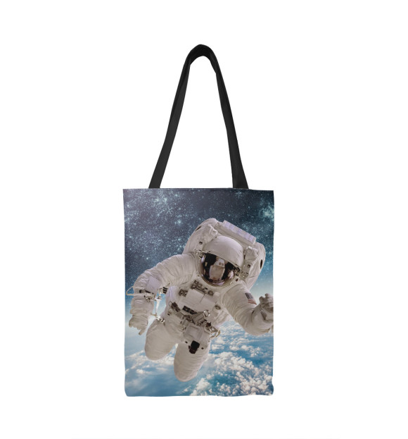 Сумка-шоппер с изображением Астронавт цвета 