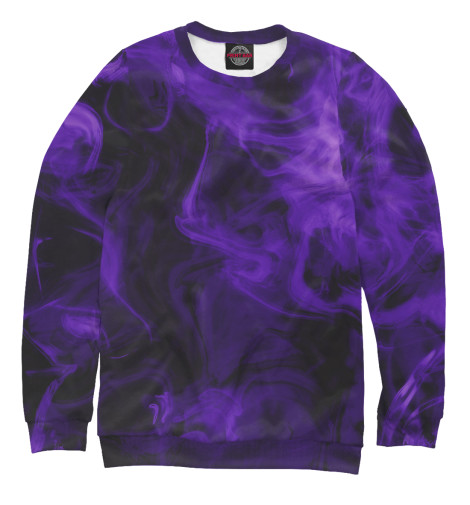 

Свитшоты Print Bar, Белый, Сиреневый дым