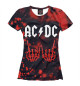 Футболка для девочек AC/DC