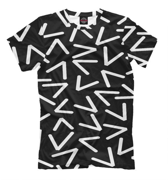 Мужская футболка с изображением Галки цвета Белый