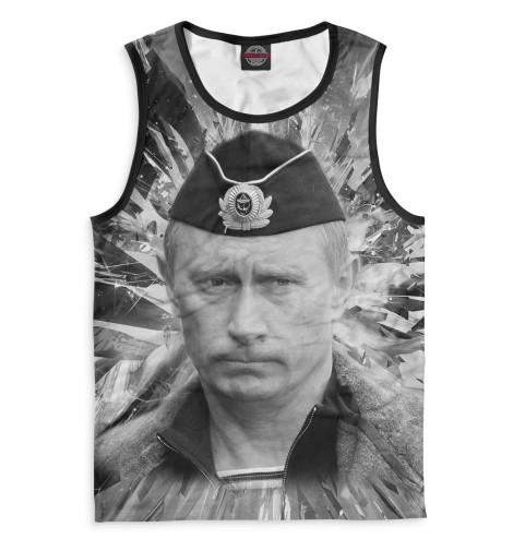 

Майки Print Bar, Белый, Путин