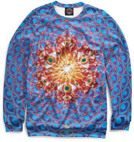 

Свитшоты Print Bar, Белый, Psychedelic