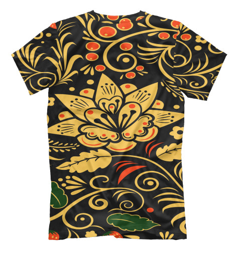 

Футболки Print Bar, Молочно-белый, Хохлома