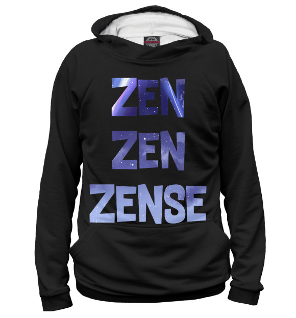 Мужское худи с изображением Аниме цвета Белый