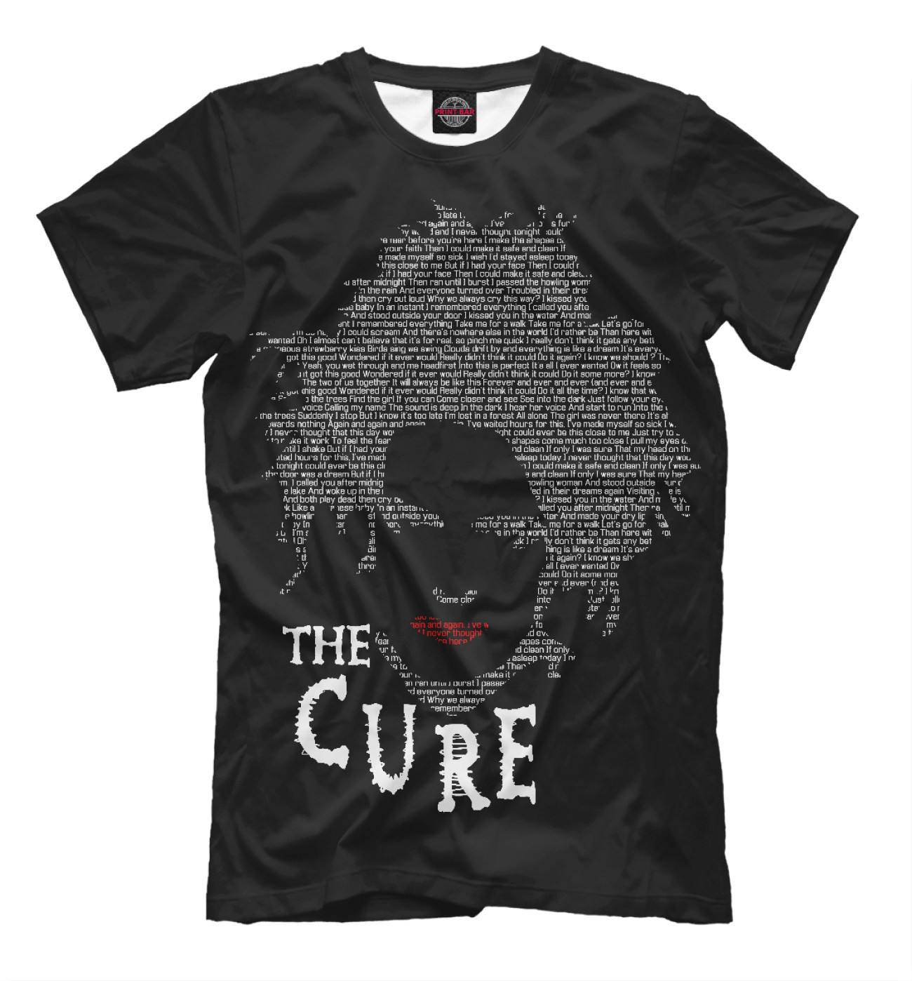 Мужская Футболка The Cure, артикул: THC-770509-fut-2